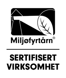 Miljofyrtarn_Sertifisert-virksomhet_Sort-vertikal_Liten