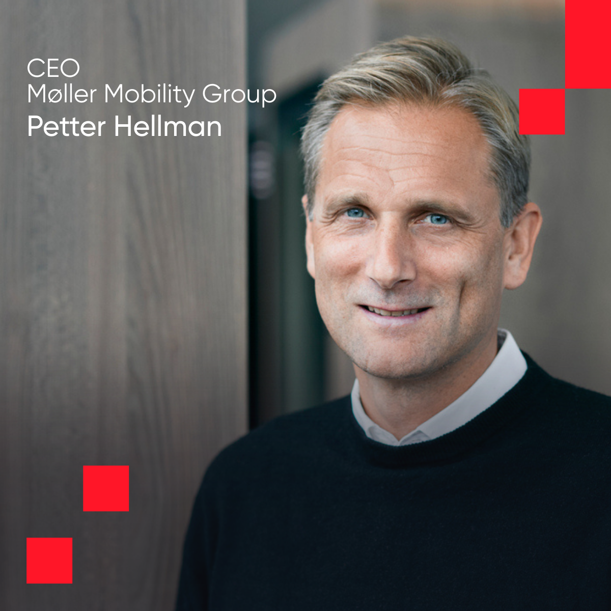 CEO Møller Mobility Group Petter Hellman