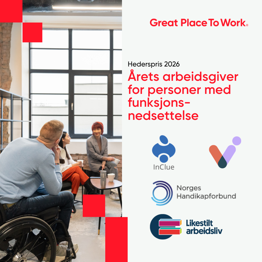 Årets arbeidsgiver for personer med funksjonsnedsettelse